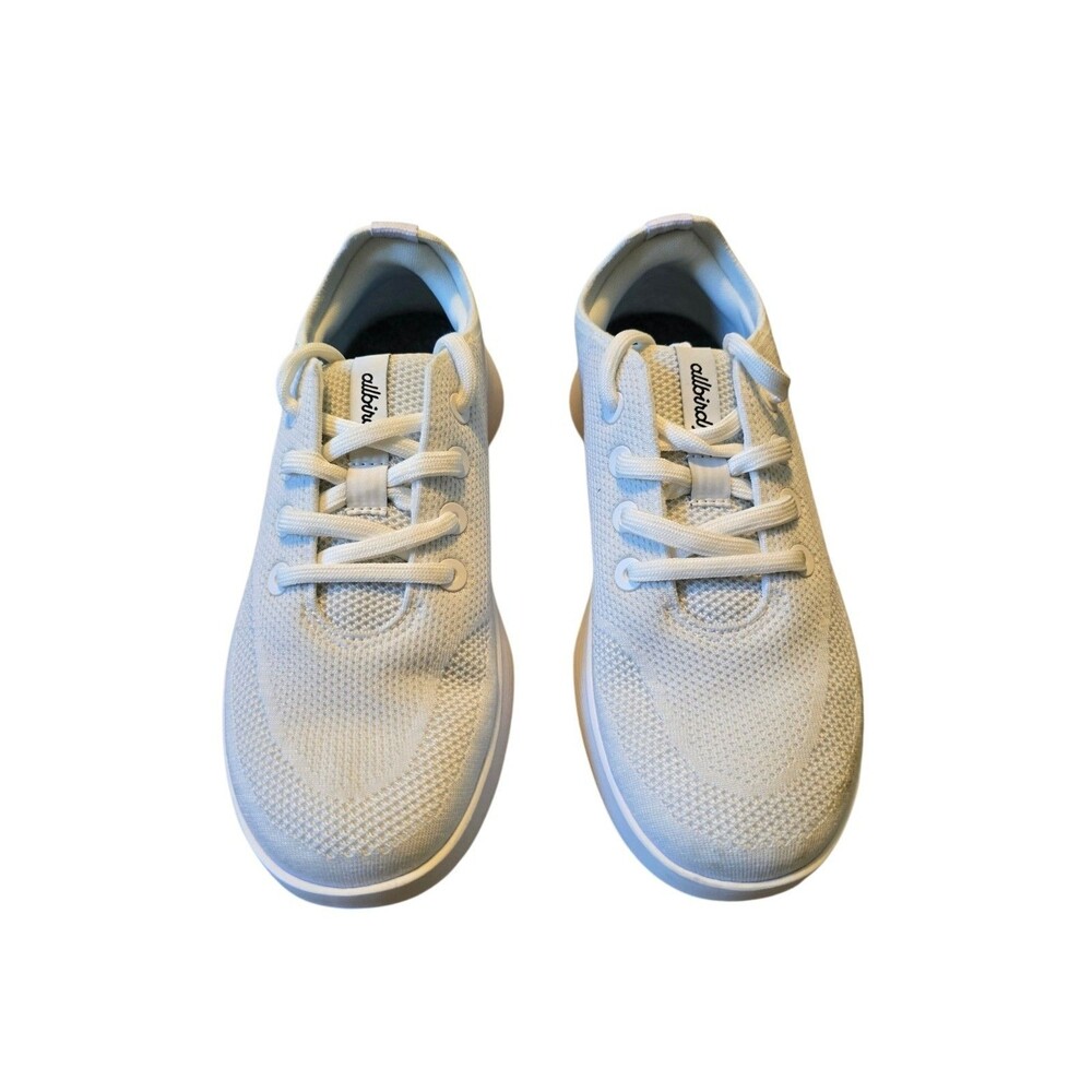 Allbirds Men's Tree Runner Go White Low Top Lace-Up Sneaker/ Size 10